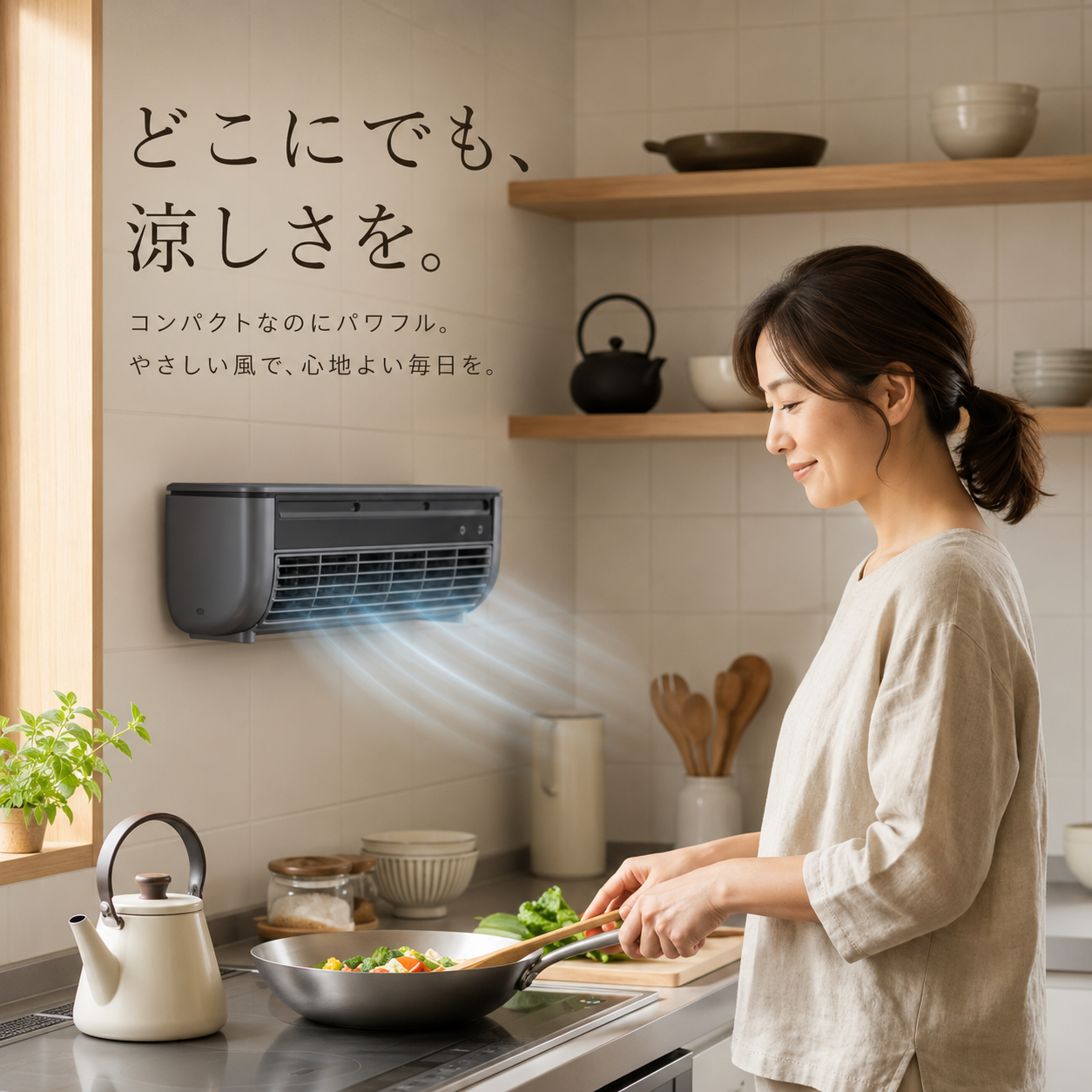 Ryo Cooler | 充電式ポータブル 冷風機
